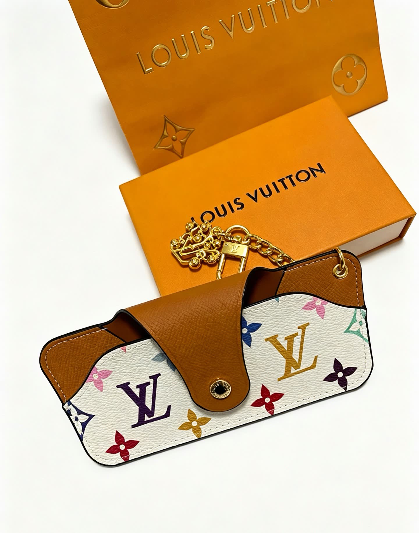 Louis Vuitton Keychain, Monogram Multicolore Design